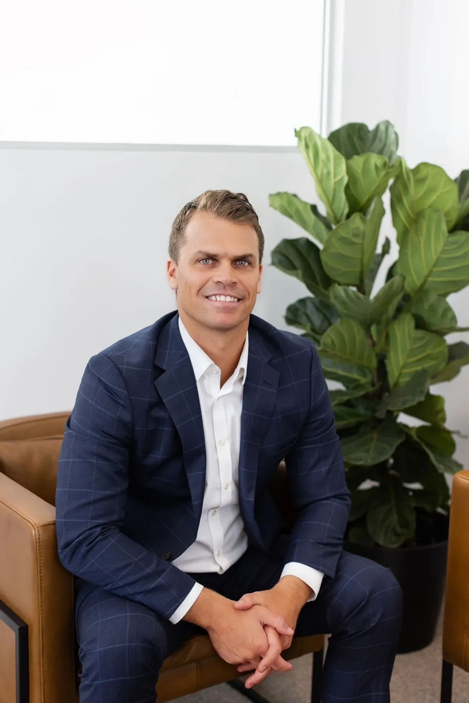 Rory D’Agostino, financial adviser, in the Channel Wealth office in Cronulla